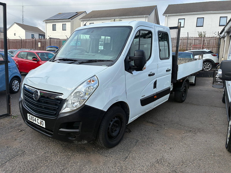 Vauxhall Movano 2.3 CDTi 3500 Chassis Double Cab 4dr Diesel Manual RWD L2 H1 Euro 5 (125 ps)