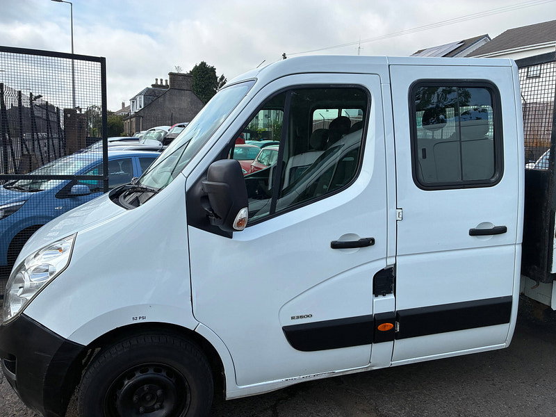 Vauxhall Movano 2.3 CDTi 3500 Chassis Double Cab 4dr Diesel Manual RWD L2 H1 Euro 5 (125 ps)