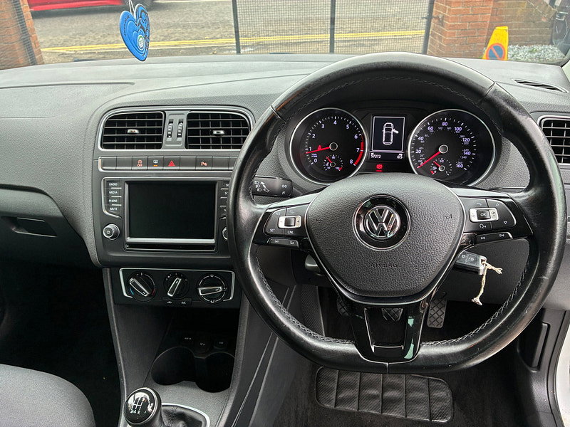 Volkswagen Polo 1.0 BlueMotion Tech Match Hatchback 5dr Petrol Manual Euro 6 (s/s) (60 ps)