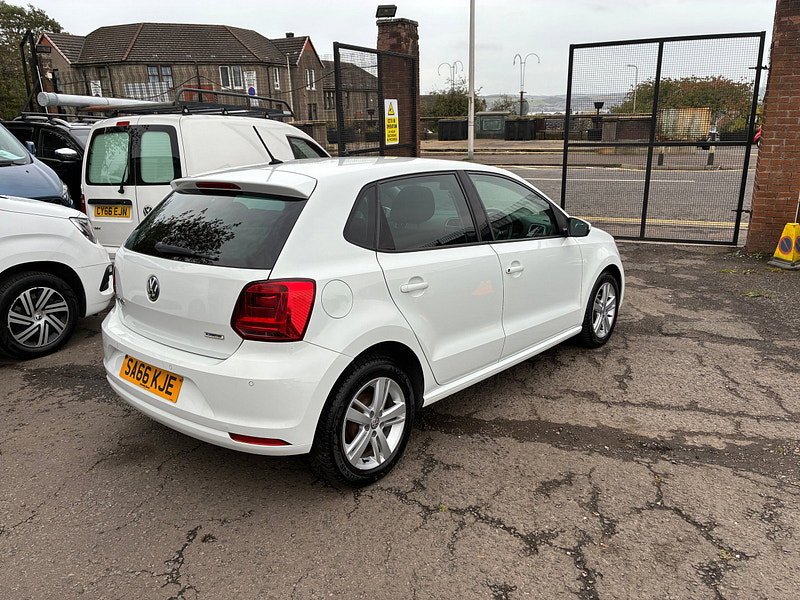 Volkswagen Polo 1.0 BlueMotion Tech Match Hatchback 5dr Petrol Manual Euro 6 (s/s) (60 ps)