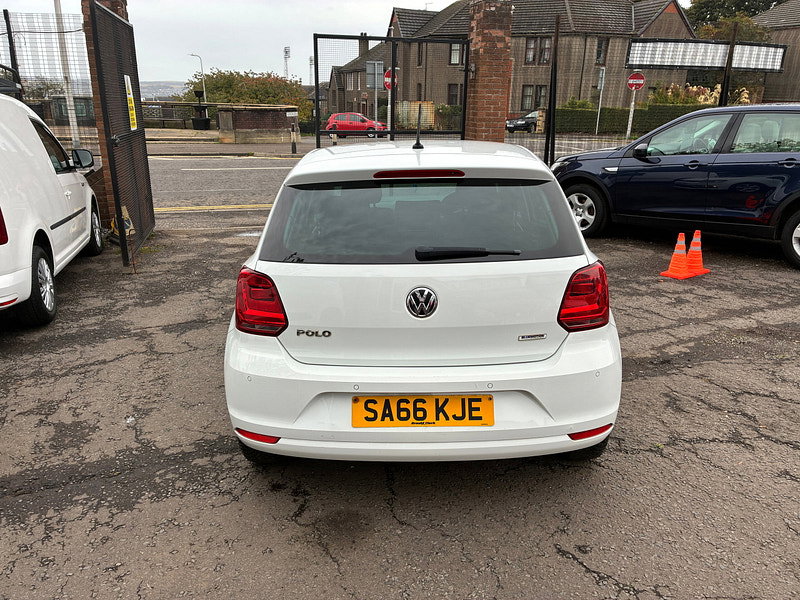 Volkswagen Polo 1.0 BlueMotion Tech Match Hatchback 5dr Petrol Manual Euro 6 (s/s) (60 ps)