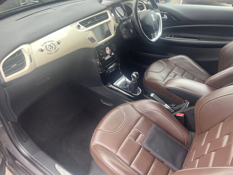 DS Automobiles DS 3 1.2 PureTech Cafe Racer Hatchback 3dr Petrol Manual Euro 6 (s/s) (110 ps)