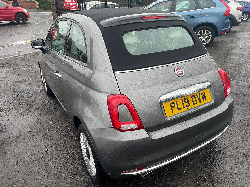 Fiat 500C 1.2 Lounge Convertible 2dr Petrol Manual Euro 6 (s/s) (69 bhp)