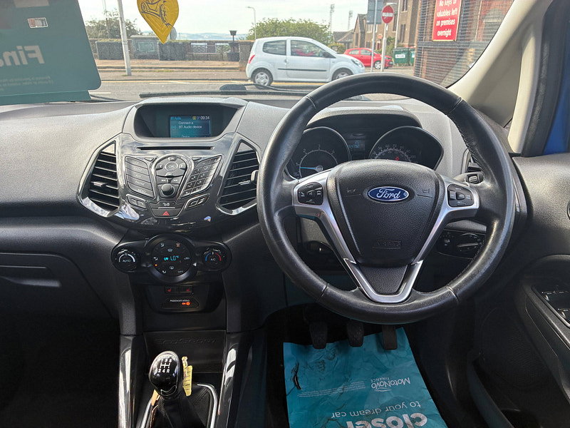 Ford EcoSport 1.5 TDCi Titanium SUV 5dr Diesel Manual 2WD Euro 6 (95 ps)