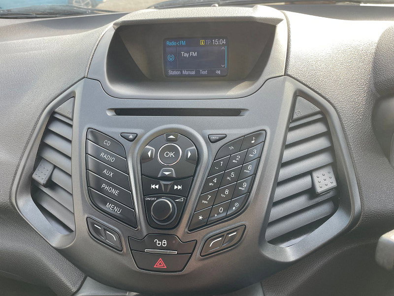 Ford EcoSport 1.0T EcoBoost Zetec SUV 5dr Petrol Manual 2WD Euro 6 (s/s) (125 ps)