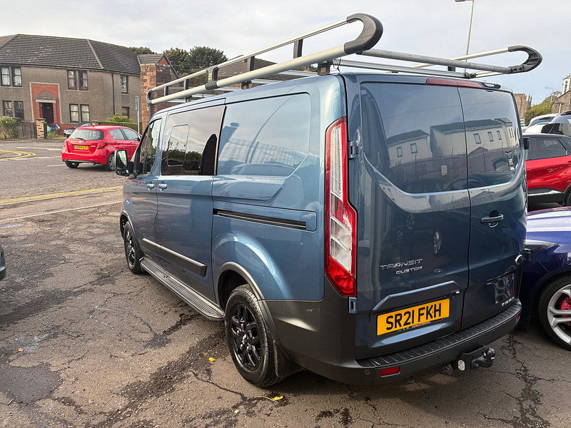 Ford Transit Custom 2.0 300 EcoBlue Trail Crew Van Double Cab 5dr Diesel Manual L1 H1 Euro 6 (s/s) (130 ps)