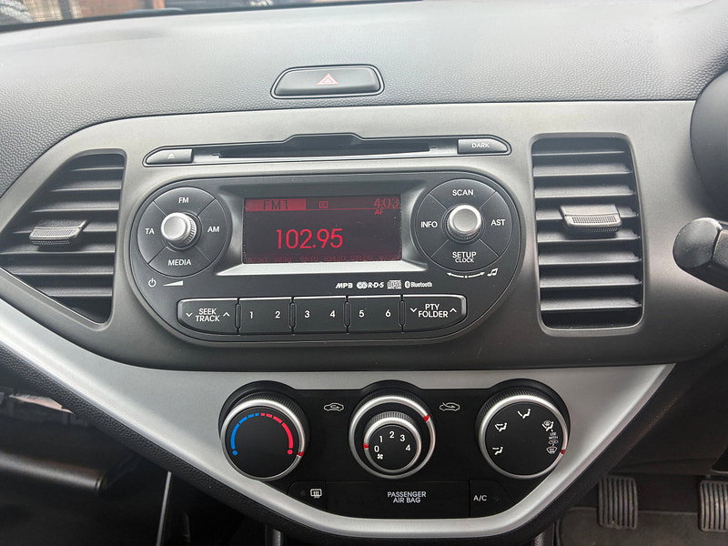 Kia Picanto 1.0 VR7 Hatchback 3dr Petrol Manual Euro 5 (68 bhp)