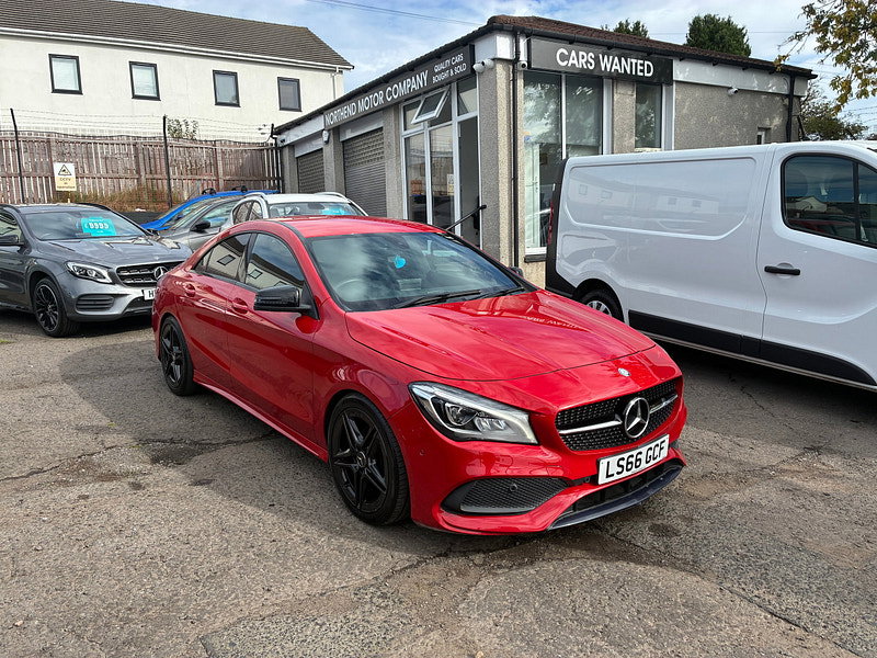 Mercedes-Benz CLA 1.6 CLA180 AMG Line Coupe 4dr Petrol 7G-DCT Euro 6 (s/s) (122 ps)