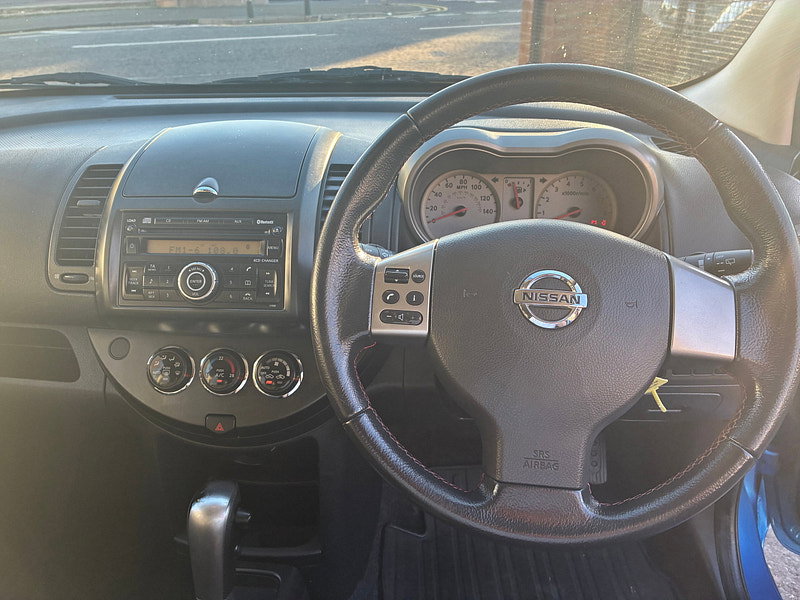 Nissan Note 1.6 16V Tekna Hatchback 5dr Petrol Auto Euro 4 (110 ps)