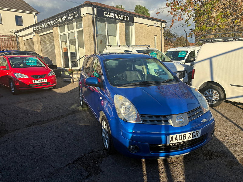 Nissan Note 1.6 16V Tekna Hatchback 5dr Petrol Auto Euro 4 (110 ps)