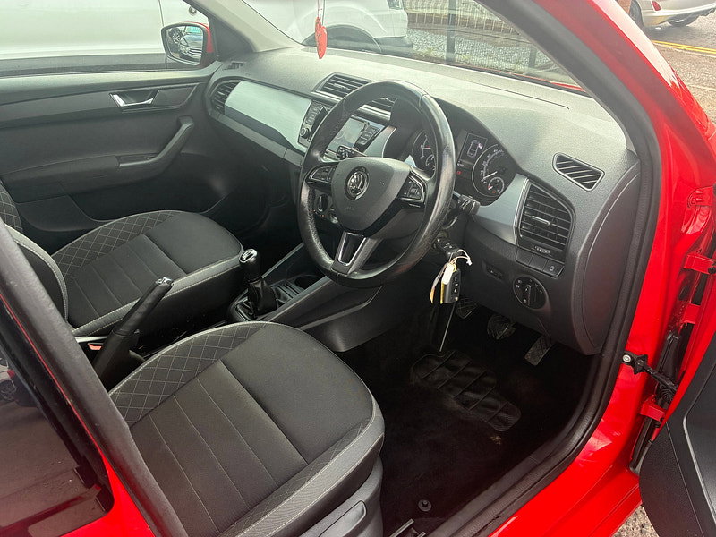 Skoda Fabia 1.0 SE Hatchback 5dr Petrol Manual Euro 6 (s/s) (75 ps)