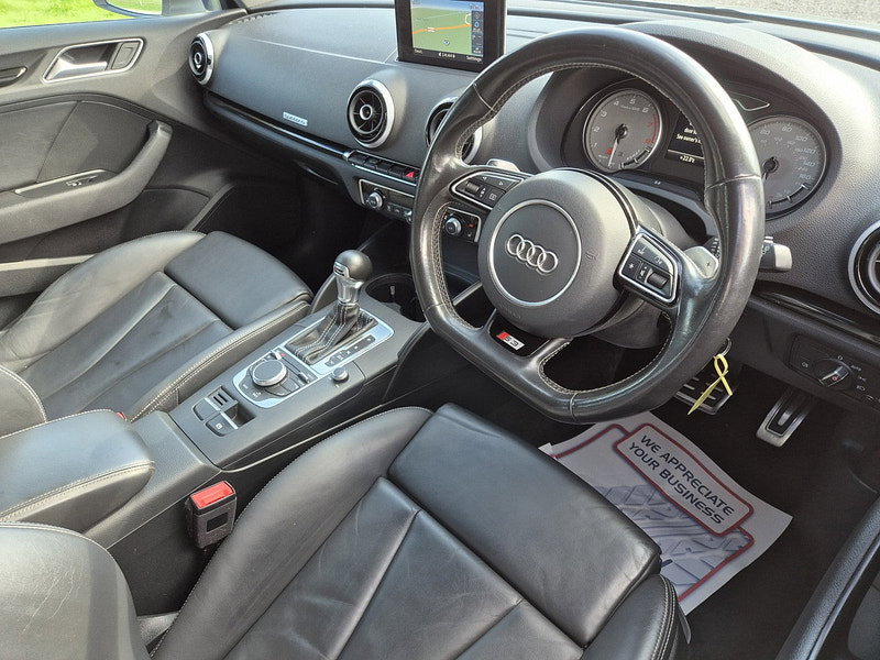 Audi S3 2.0 TFSI Sportback 5dr Petrol S Tronic quattro Euro 6 (s/s) (Nav) (300 ps)