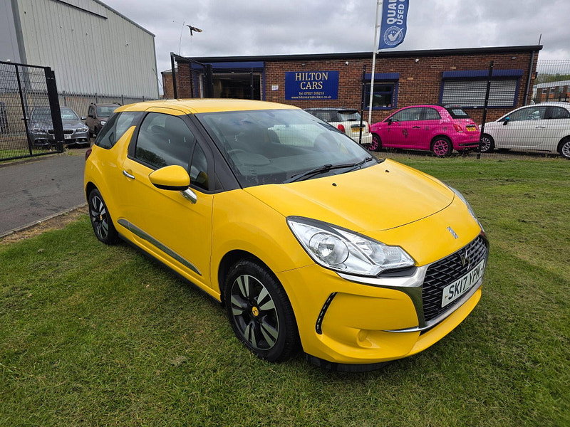 DS Automobiles DS 3 1.2 PureTech Chic Hatchback 3dr Petrol Manual Euro 6 (82 ps)