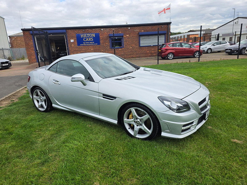 Mercedes-Benz SLK 1.8 SLK200 BlueEfficiency AMG Sport Convertible 2dr Petrol G-Tronic+ Euro 5 (s/s) (184 ps)
