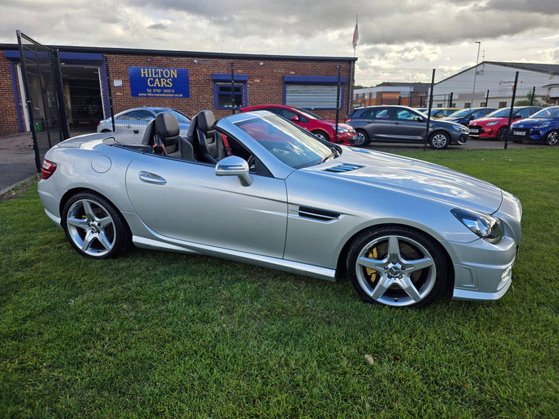Mercedes-Benz SLK 1.8 SLK200 BlueEfficiency AMG Sport Convertible 2dr Petrol G-Tronic+ Euro 5 (s/s) (184 ps)