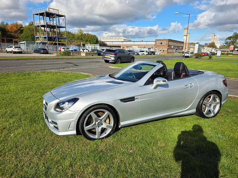 Mercedes-Benz SLK 1.8 SLK200 BlueEfficiency AMG Sport Convertible 2dr Petrol G-Tronic+ Euro 5 (s/s) (184 ps)