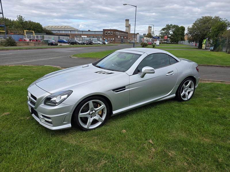 Mercedes-Benz SLK 1.8 SLK200 BlueEfficiency AMG Sport Convertible 2dr Petrol G-Tronic+ Euro 5 (s/s) (184 ps)