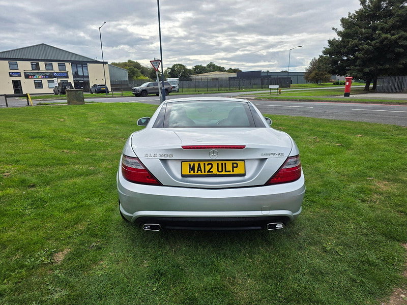 Mercedes-Benz SLK 1.8 SLK200 BlueEfficiency AMG Sport Convertible 2dr Petrol G-Tronic+ Euro 5 (s/s) (184 ps)