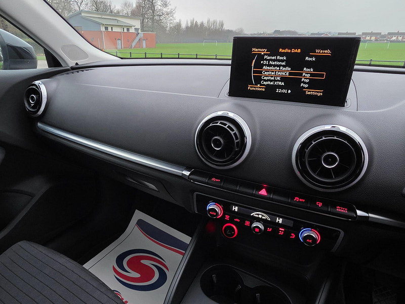 Audi A3 1.6 TDI Sport Sportback Euro 6 (s/s) 5dr (Nav)