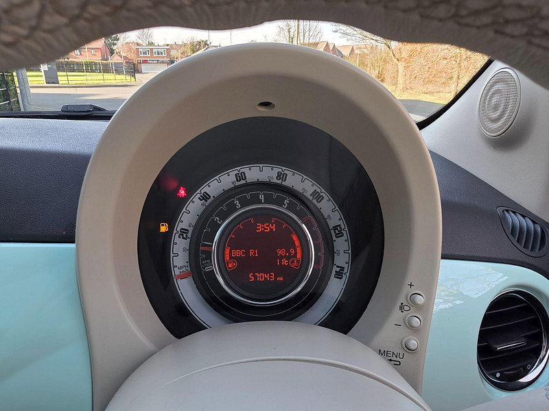 Fiat 500 1.2 Lounge Euro 6 (s/s) 3dr