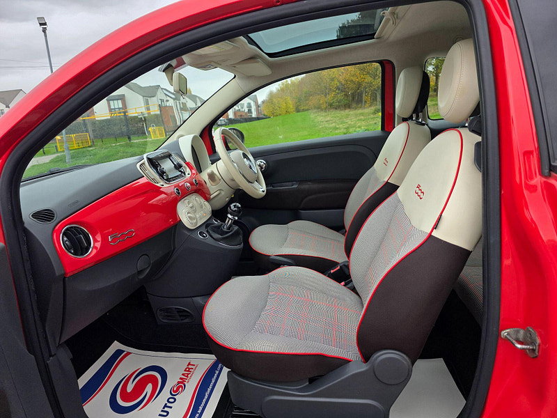 Fiat 500 1.2 Lounge Euro 6 (s/s) 3dr