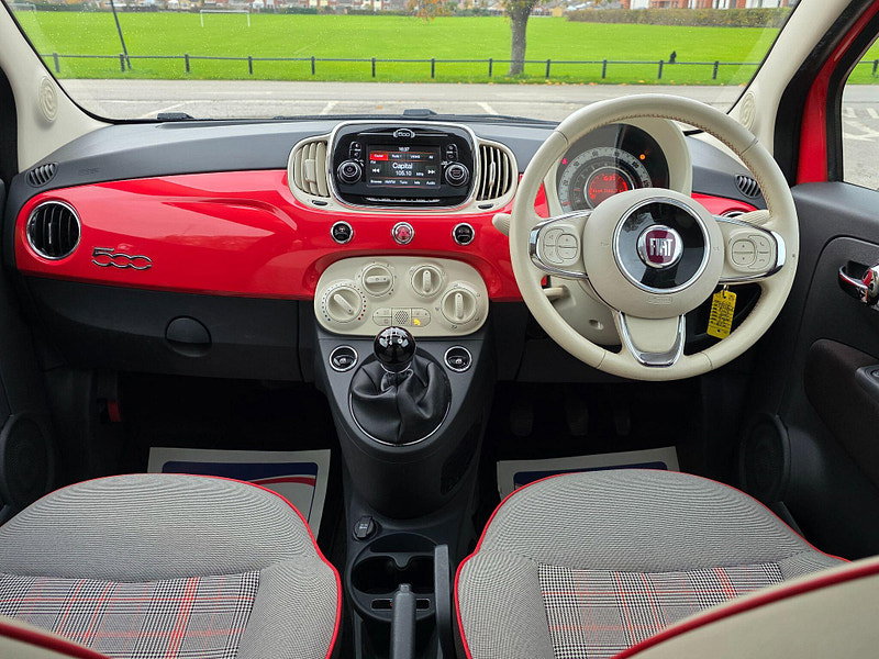 Fiat 500 1.2 Lounge Euro 6 (s/s) 3dr