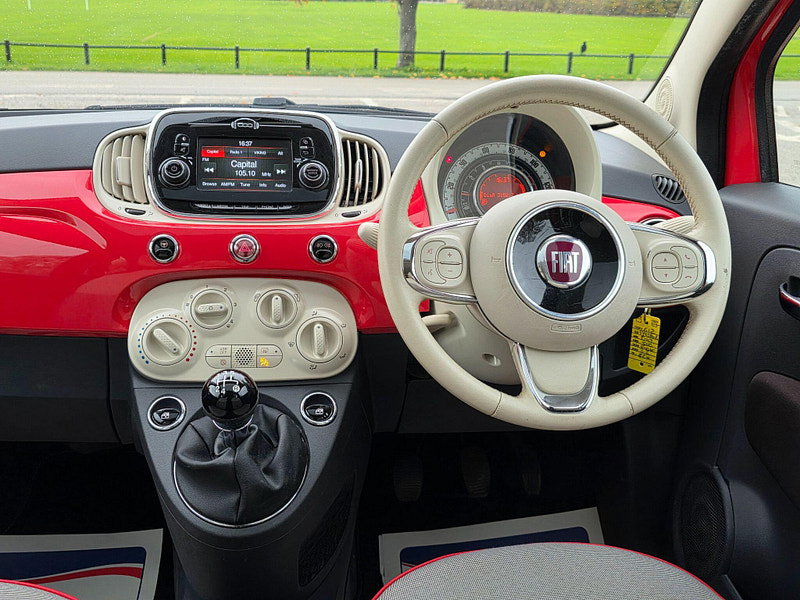 Fiat 500 1.2 Lounge Euro 6 (s/s) 3dr
