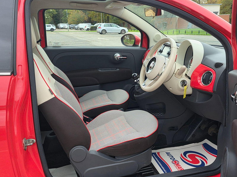 Fiat 500 1.2 Lounge Euro 6 (s/s) 3dr