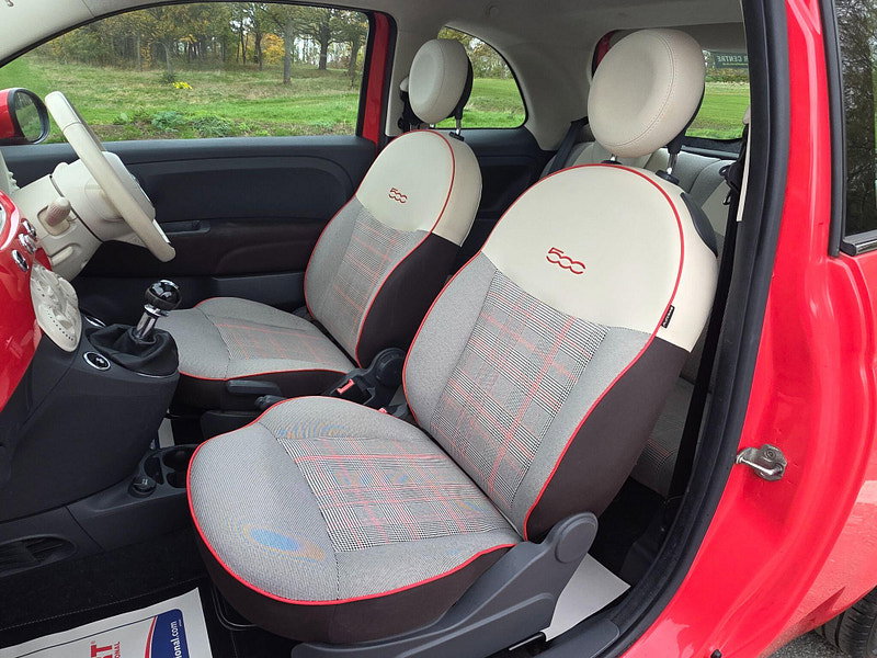 Fiat 500 1.2 Lounge Euro 6 (s/s) 3dr