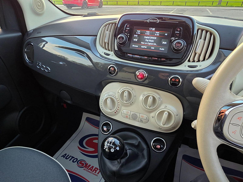 Fiat 500 1.2 Lounge Euro 6 (s/s) 3dr