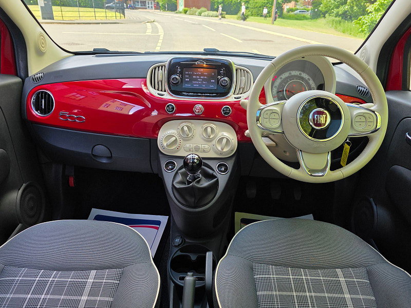 Fiat 500 1.2 Lounge Hatchback 3dr Petrol Manual Euro 6 (s/s) (69 bhp)