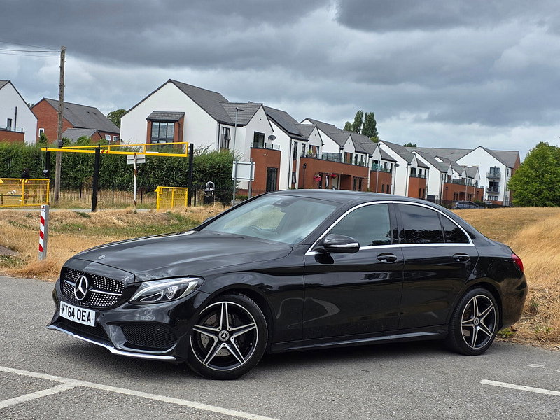 Mercedes-Benz C Class 2.1 C220 BlueTEC AMG Line Saloon 4dr Diesel G-Tronic+ Euro 6 (s/s) (170 ps)