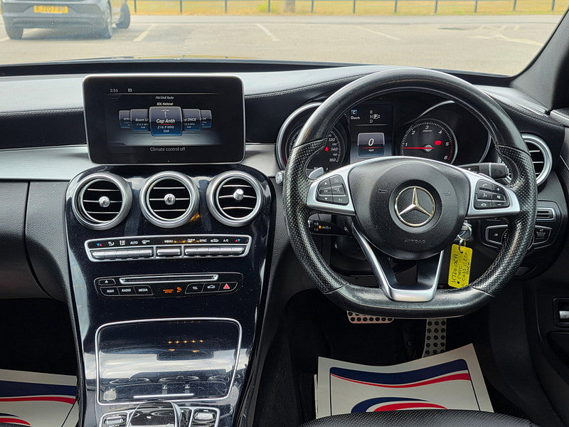 Mercedes-Benz C Class 2.1 C220 BlueTEC AMG Line Saloon 4dr Diesel G-Tronic+ Euro 6 (s/s) (170 ps)
