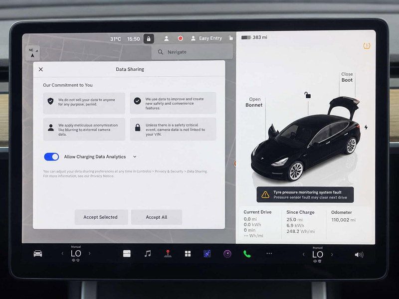 Tesla Model 3 Model 3 Long Range AWD 4WD 4dr 4dr Automatic 2026