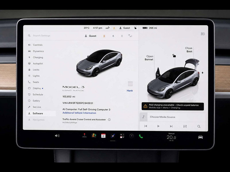 Tesla Model 3 Model 3 Long Range RWD 4dr 4dr Automatic 2026