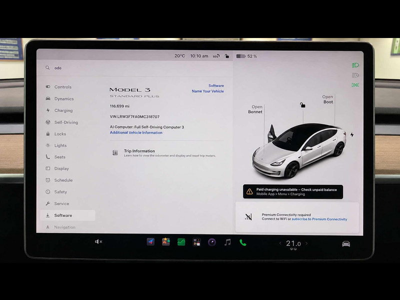 Tesla Model 3 Model 3 Standard Range + 4dr 4dr Automatic 2026