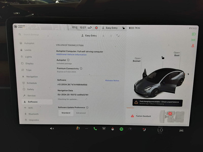 Tesla Model 3 (Dual Motor) Long Range Auto 4WDE 4dr 4dr Automatic 2026