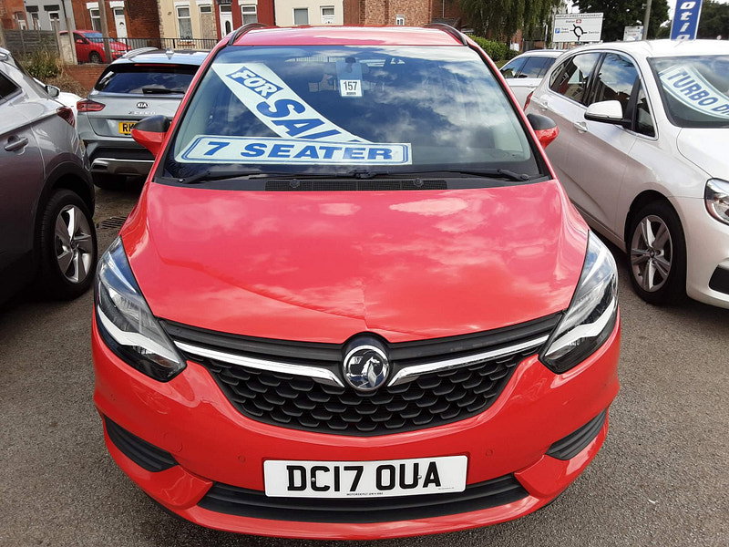 Vauxhall Zafira Tourer 1.4i Turbo Design Euro 6 5dr 5dr Manual 2026