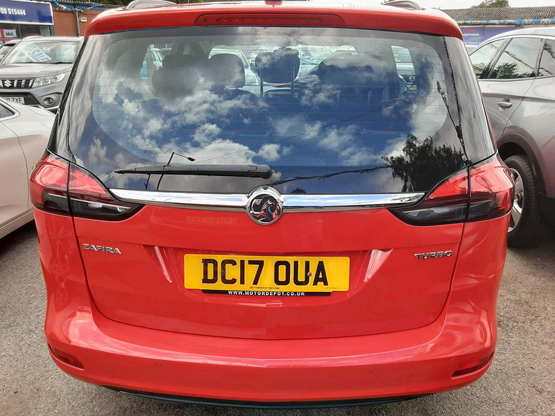 Vauxhall Zafira Tourer 1.4i Turbo Design Euro 6 5dr 5dr Manual 2026
