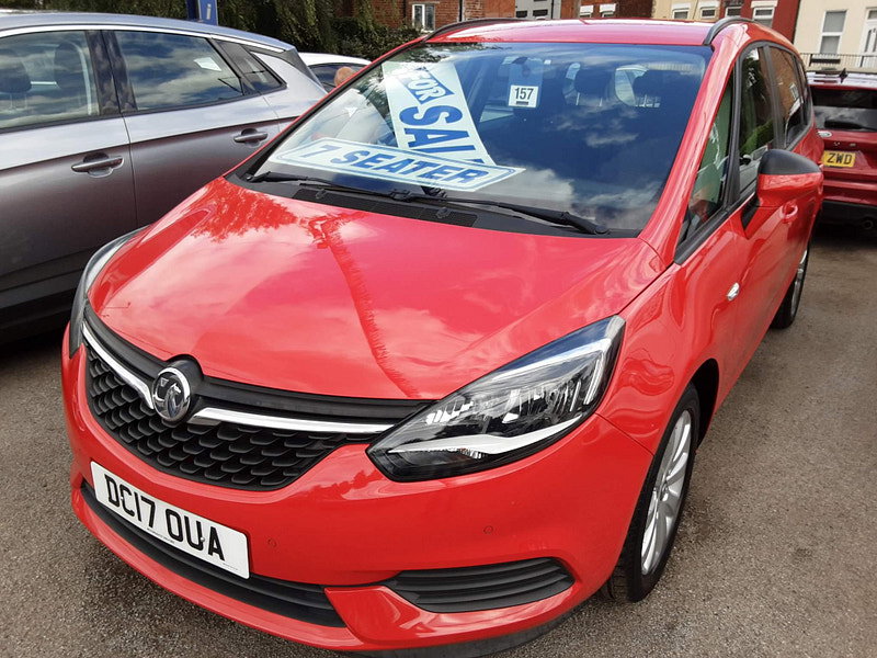 Vauxhall Zafira Tourer 1.4i Turbo Design Euro 6 5dr 5dr Manual 2026