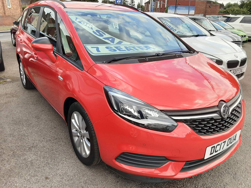 Vauxhall Zafira Tourer 1.4i Turbo Design Euro 6 5dr 5dr Manual 2026
