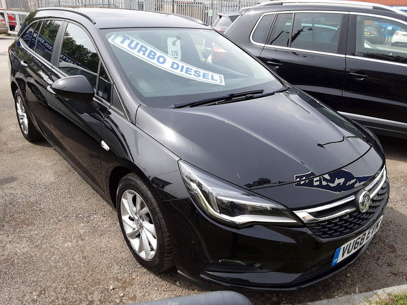 Vauxhall Astra 1.6 CDTi ecoTEC BlueInjection Tech Line Nav Sports Tourer Euro 6 (s/s) 5dr 5dr Manual 2026