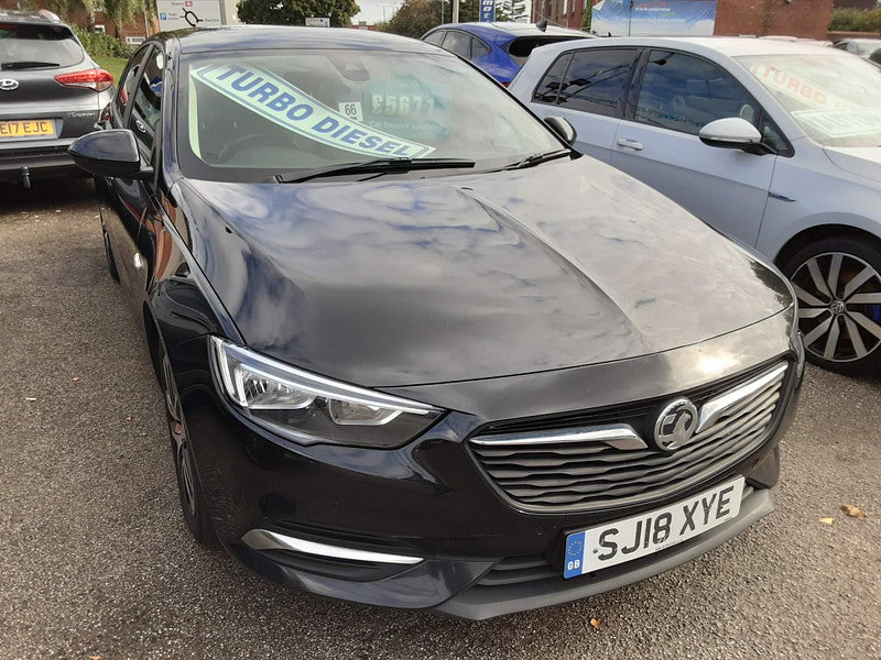 Vauxhall Insignia 1.6 Turbo D ecoTEC Design Nav Grand Sport Euro 6 (s/s) 5dr 5dr Manual 2026