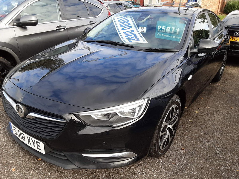 Vauxhall Insignia 1.6 Turbo D ecoTEC Design Nav Grand Sport Euro 6 (s/s) 5dr 5dr Manual 2026