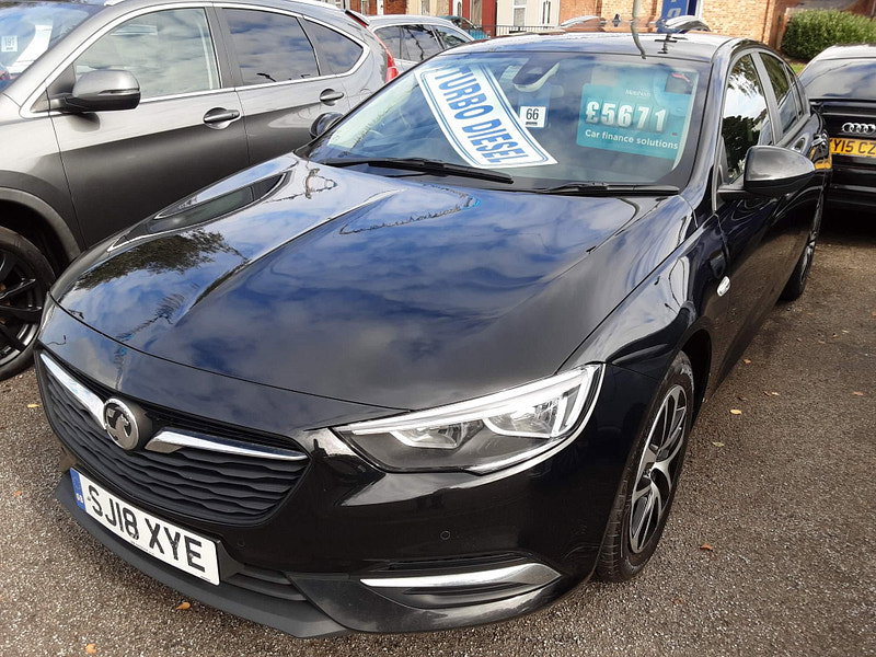 Vauxhall Insignia 1.6 Turbo D ecoTEC Design Nav Grand Sport Euro 6 (s/s) 5dr 5dr Manual 2026