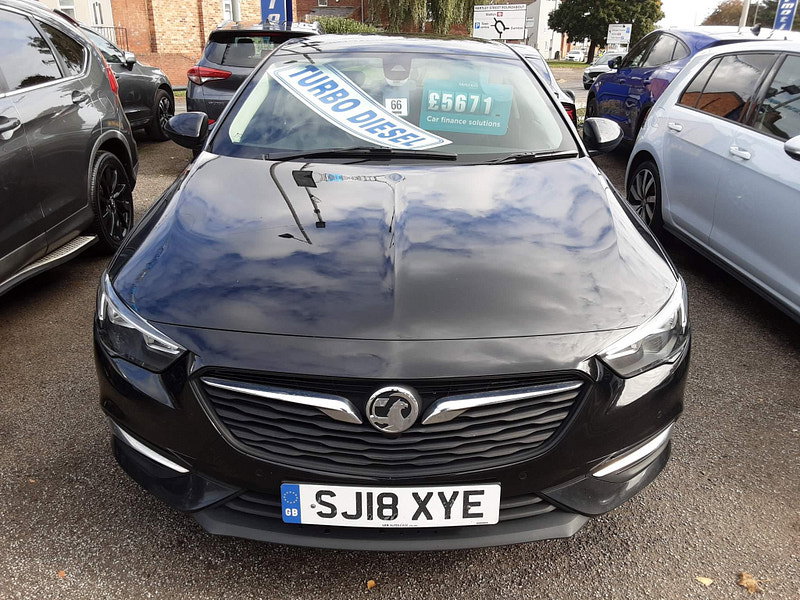 Vauxhall Insignia 1.6 Turbo D ecoTEC Design Nav Grand Sport Euro 6 (s/s) 5dr 5dr Manual 2026