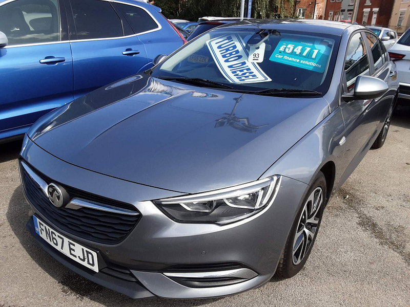 Vauxhall Insignia 1.6 Turbo D ecoTEC Design Nav Grand Sport Euro 6 (s/s) 5dr 5dr Manual 2026