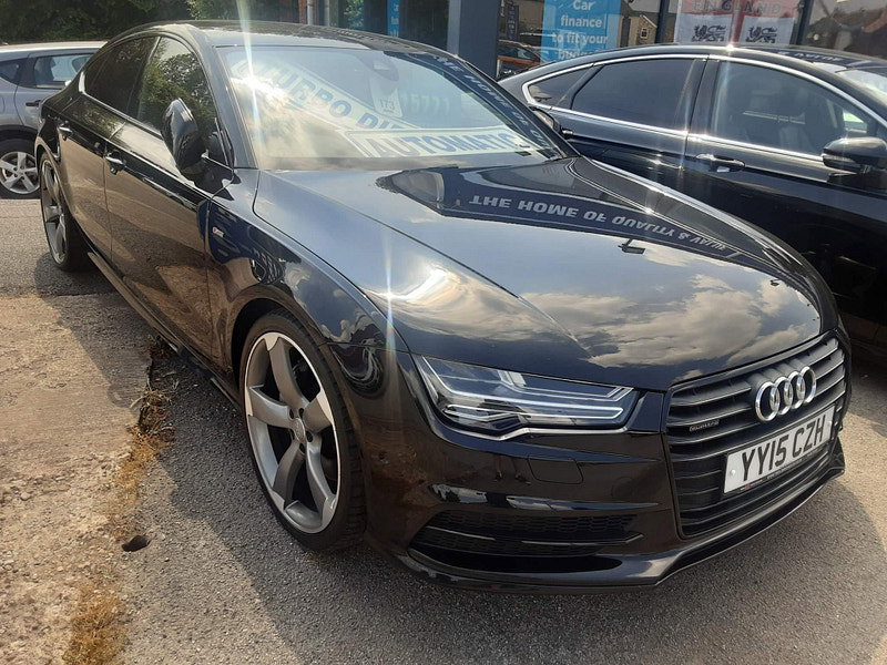 Audi A7 3.0 TDI V6 Black Edition Sportback S Tronic quattro Euro 6 (s/s) 5dr 5dr Automatic 2026