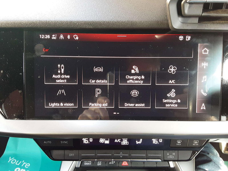Audi A3 1.4 A3 Sportback 40 TFSI S Line E Semi-Auto 5dr 5dr Automatic 2026