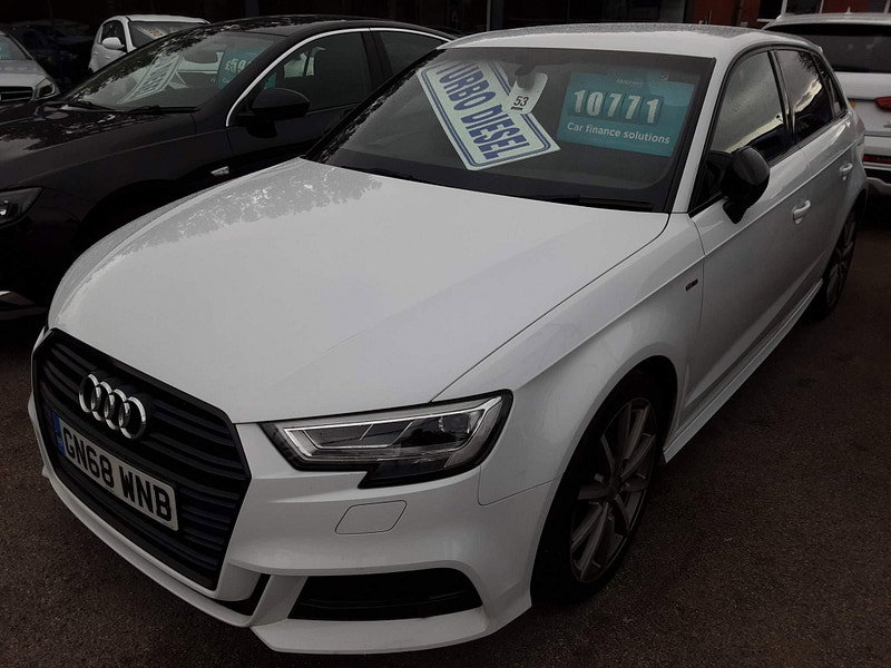 Audi A3 1.6 TDI 30 Black Edition Sportback Euro 6 (s/s) 5dr 5dr Manual 2026